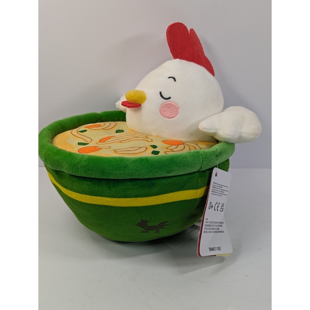 FUNKO PAKA PAKA‎ SOUP TROOP CHICKEN NOODLE PLUSH BOWL 2021 8 In